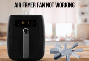 Air fryer fan not working