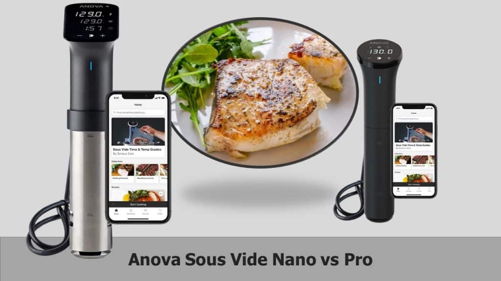 Anova Sous Vide Nano vs Pro