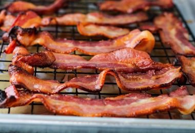 Bacon in an air fryer