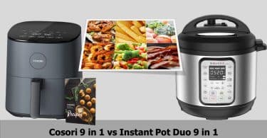 Cosori 9 in 1 vs Instant Pot Duo 9 in 1
