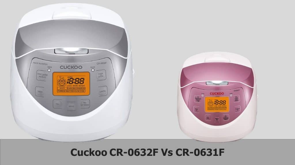 Cuckoo CR-0632F Vs CR-0631F