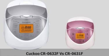 Cuckoo CR-0632F Vs CR-0631F