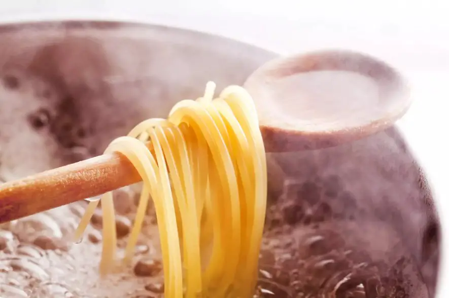 Pasta in a rice cooker