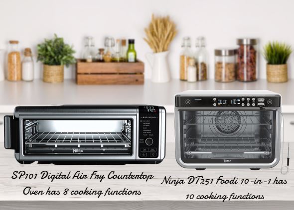 ninja sp101 vs dt251 cooking function differences