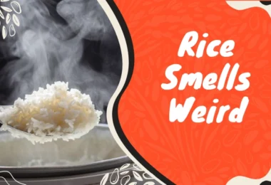 rice smells weird