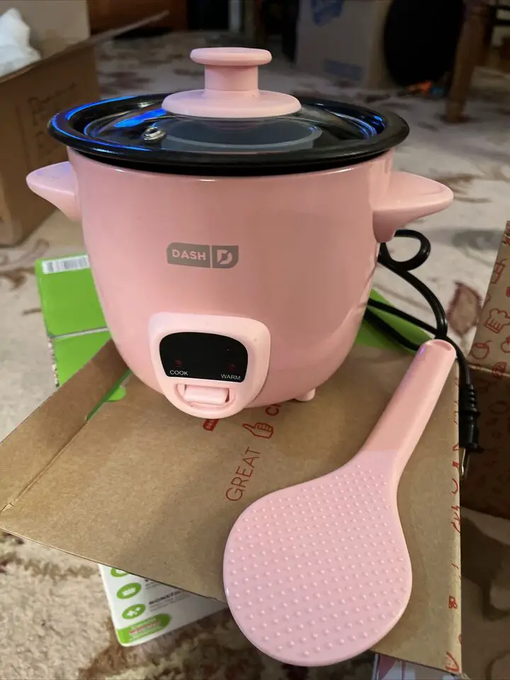 DASH Mini Rice Cooker Steamer
