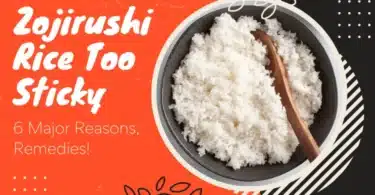 zojirushi rice too sticky